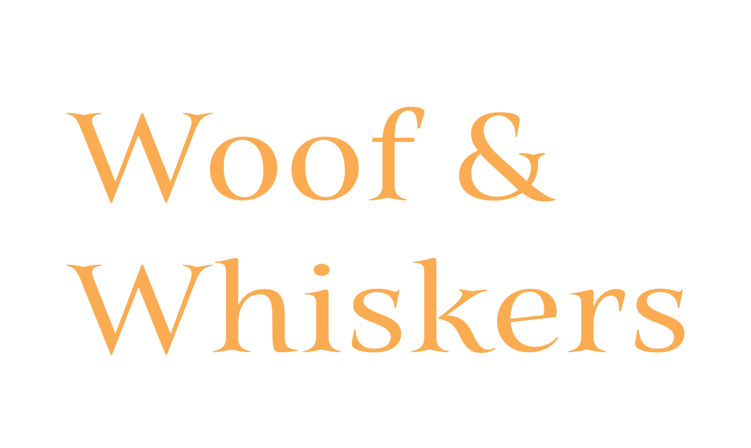 Woof & Whiskers