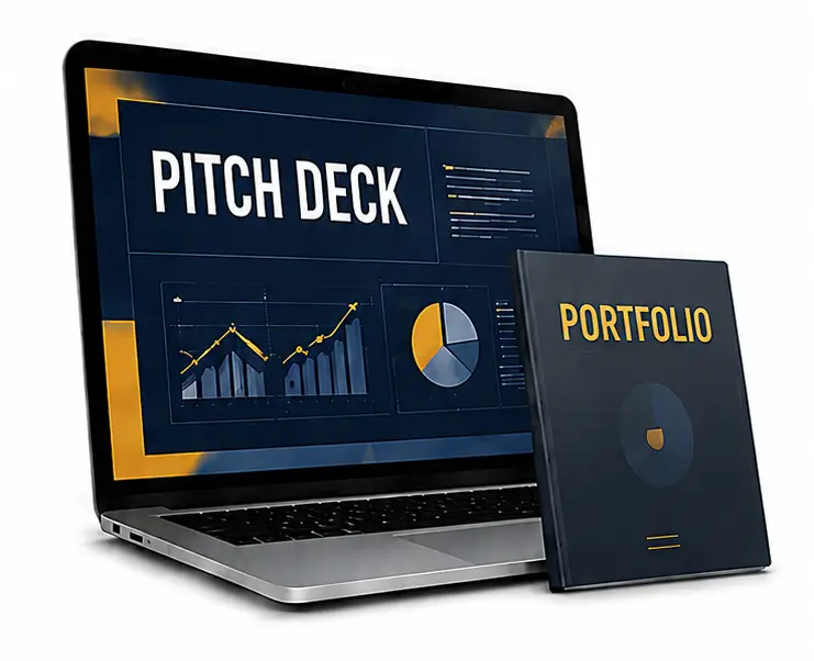 02 deployment-ready pitch deck and professional portfolio